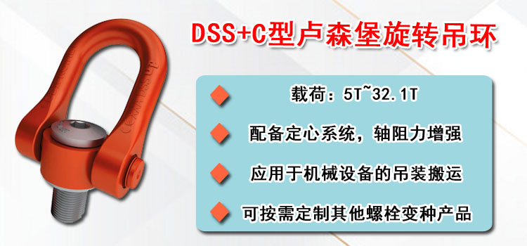 DSS+C型盧森堡旋轉吊環介紹